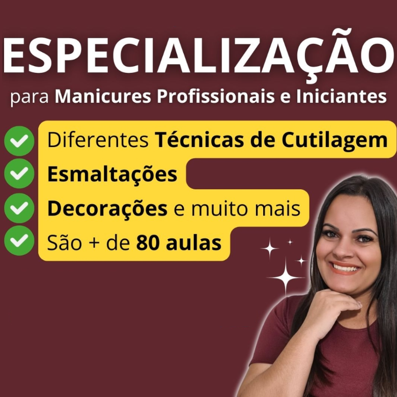 Especialização para Manicure e Pedicure
