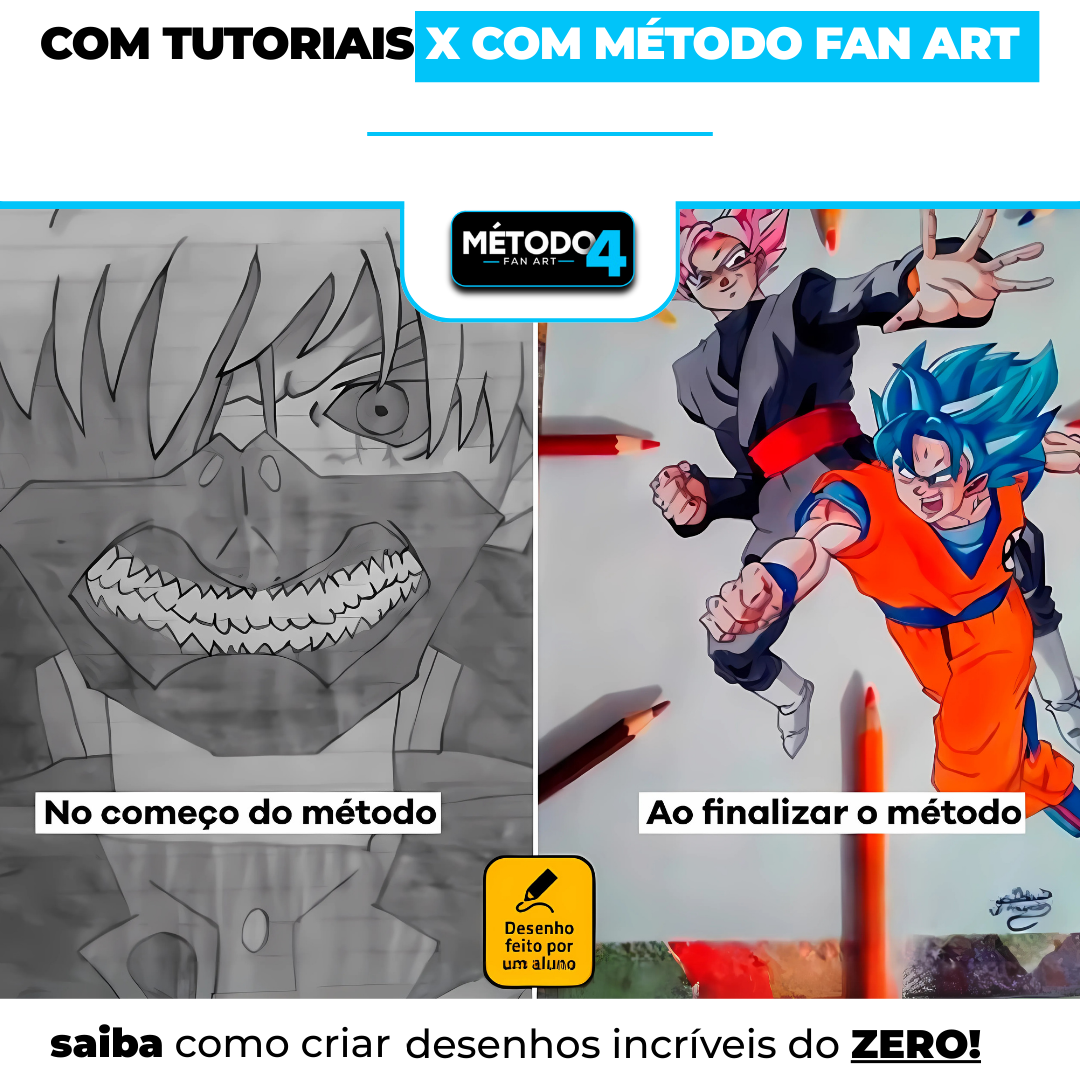 Curso de Desenho Método Fanart 4.0